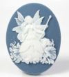 Cameo - Fairy Godmother - White on Royal Blue - 30 x 40 - Click Image to Close