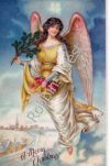 Angel with Roses & Tree #27 - Click Image to Close
