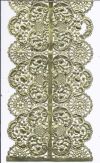 Dresden Foil Victorian Scrolls & Roses - Click Image to Close