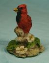 Male Cardinal - Staffordshire English Porcelaim