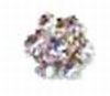 Flower Rondelles - Crystal 8mm sold by EACH