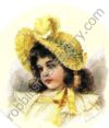 Girl in Yellow Bonnet #11