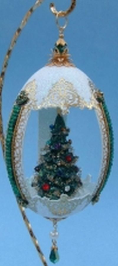 O Christmas Tree Egg Kit - Green - Click Image to Close
