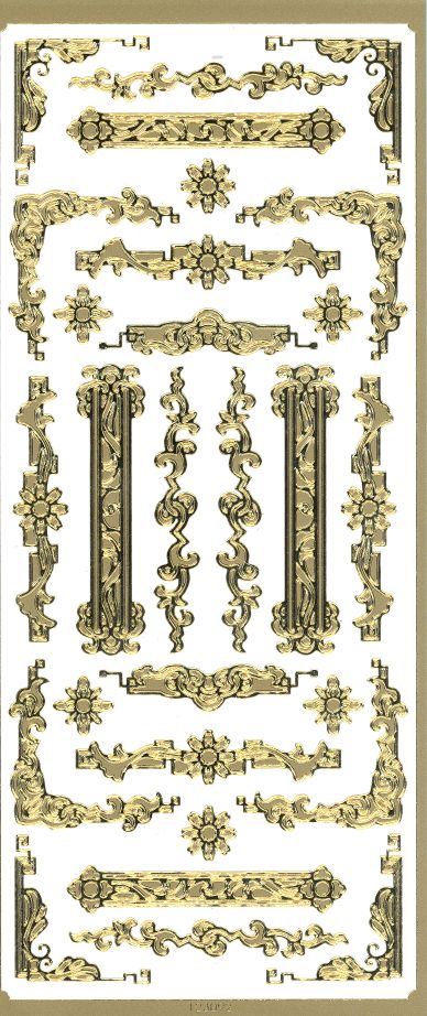 Marcia's A-Peeling Designs #092 Gold - Buy 1 Get 1 Free! - Click Image to Close