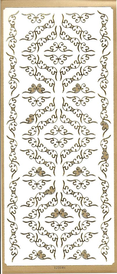 Marcia's A-Peeling Designs #141 Gold - Buy 1 Get 1 Free! - Click Image to Close