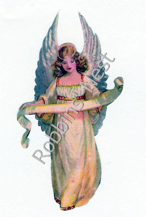 Angel with Banner #32 - Click Image to Close
