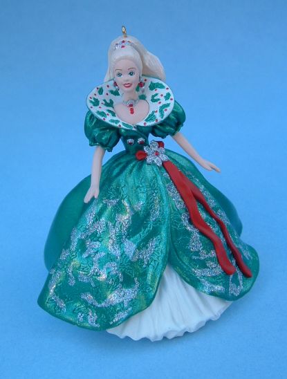 Ornament - 1995 Holiday Barbie #3 - Click Image to Close