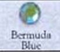 #100 Rhinestone Chain Bermuda Blue A/B by the YARD - Click Image to Close