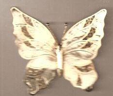 Large Gold Butterfly - Click Image to Close