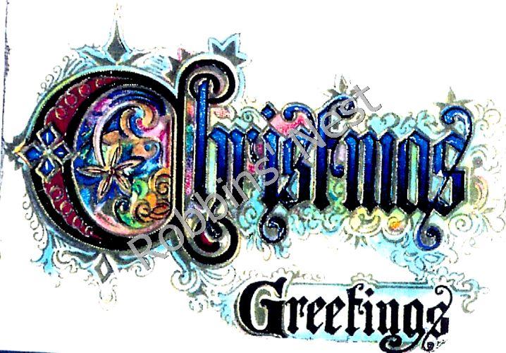Blue Christmas Greetings #56 - Click Image to Close