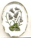 Cameo C-10 Bluebells w/Clear Crystal Background - Click Image to Close