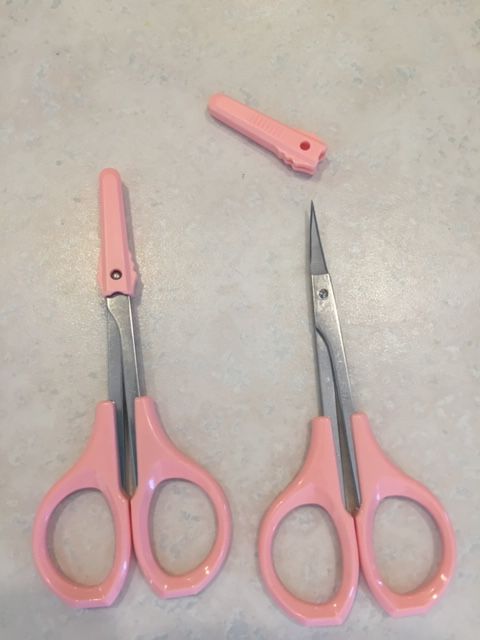 Xtra Sharp Curved Scissors - Click Image to Close