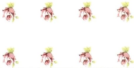 Tiny Pink Rosebuds Decals - Click Image to Close