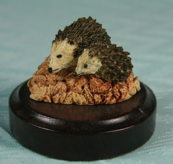 Hedgehogs - Fine Porcelain - Click Image to Close