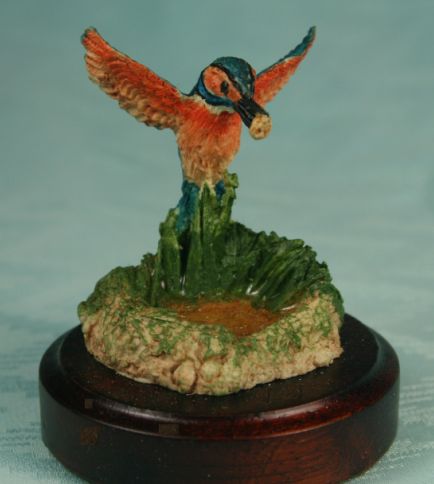 Kingfisher - Fine Porcelain - Click Image to Close