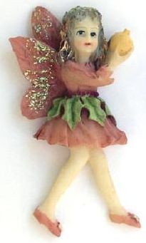 Set of 4 Pastel Flower Fairies - Click Image to Close