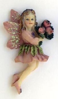 Set of 4 Pastel Flower Fairies - Click Image to Close