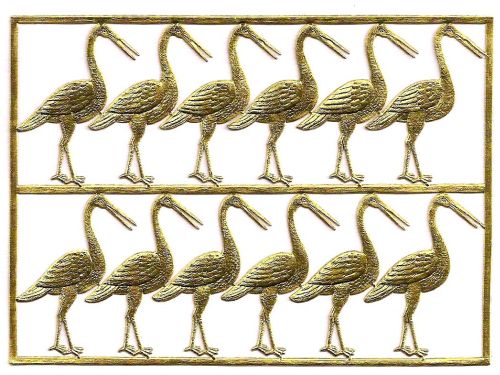 Dresden Foil Storks - Click Image to Close