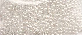 German Glass Beads- Pearl - Click Image to Close