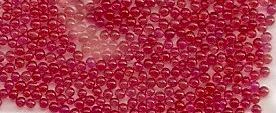 German Glass Beads- Red - Click Image to Close