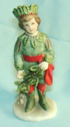 Holly King Porcelain Figurine - Buy 1 Get 1 Free! - Click Image to Close