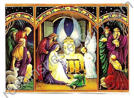 Nativity Triptych #116 - Click Image to Close