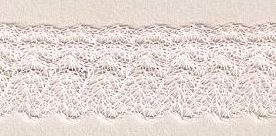 1/2" Pink Angel Lace - 5 Yd Pkg - Click Image to Close
