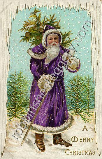 Santa in Purple #69 - Click Image to Close