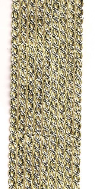 Dresden Foil Twisted Chain Border - Click Image to Close