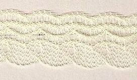 5/8" Yellow Angel Lace - 5 Yd Pkg - Click Image to Close