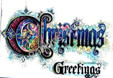 Blue Christmas Greetings #56