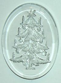 Glass Cameo - Crystal Christmas Tree