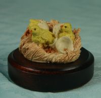 Hatching Chicks - Fine Porcelain