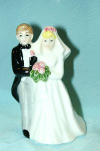 Porcelain Bride and Groom