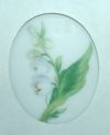 Glass Cameo - Lily of the Valley