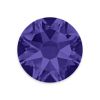 #100 Rhinestone Chain Purple Velvet by the FOOT